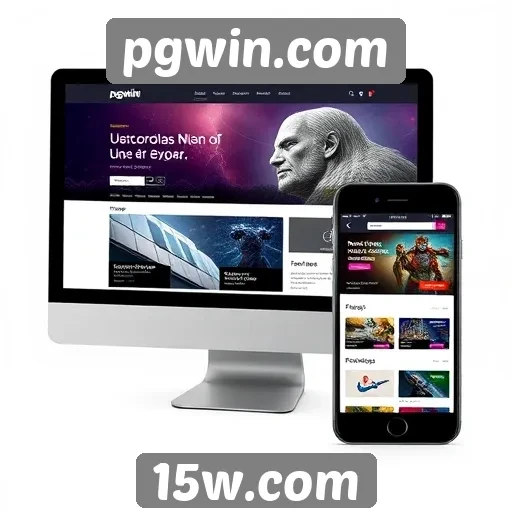 Compatibilidade do site pgwin.com com dispositivos móveis